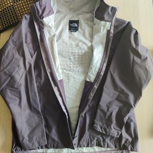 The North face women's waterproof jacket XL purple